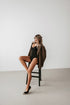 Hipster NEW Seamless Shapewear 9684 - BLACK